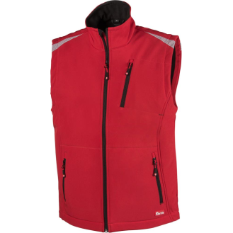 Herren Weste 24, rot/schwarz Gr.4XL-Beschreibung lesen
