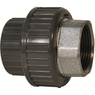 Union IG PVC-U/EPDM PN16 d20-1/2"-Lire la description
