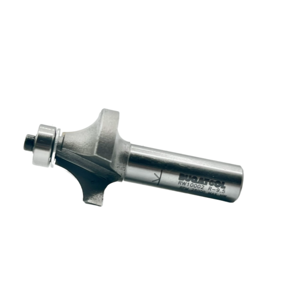 Fresa para madera de radio para cantos de encimera de solid surface con vástago S12 para fresadora de mano - RW1002C-Leer más