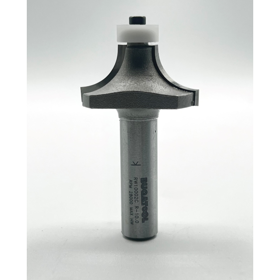 Fresa para madera de radio para cantos de encimera de solid surface con vástago S12 para fresadora de mano - RW1002C-Leer más