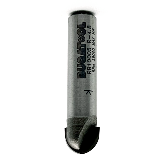 Fresa para madera de radio convexo S8  D10 R5 L42 con 2 cuchillas-Leer más