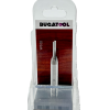 Fresa para madera recta P1 con punta de carburo con vástago S6, D2 y 1 cuchilla para fresadora de mano
