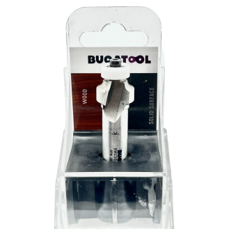 Fresa para madera de radio para cantos de encimera de solid surface con vástago S12 para fresadora de mano - RW03002C-Leer más