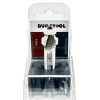 Fresa para madera de radio para cantos de encimera de solid surface con vástago S12 para fresadora de mano - RW03002C