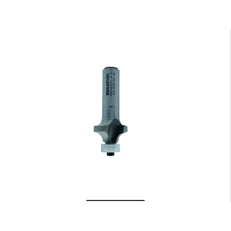 Fresa para madera de radio para cantos de encimera de solid surface con vástago S12 para fresadora de mano - RW06002C-Leer más