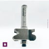 Fresa para madera de tiradores Finger grip con rodamiento y vástago S12 y 2 cuchillas para fresadora de mano