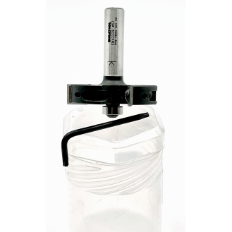 Fresa para madera para rebajar cantos de encimera con vástago S12 para fresadora de mano - EM21275-Leer más