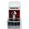 Fresa para madera de radio convexo S8  D19 R9 L42 con 2 cuchillas