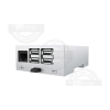 KIT CONTENITORE MODULBOX XTS COMPACT 4M RASPBERRY PIB+ KIT CONTENITORE MODULBOX XTS COMPACT 4M RASPBERRY PIB+