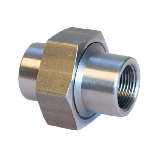 Raccord union à joint conique FF acier  Ø 1/4"*-Lire la description