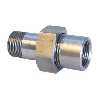 Raccord union à joint conique MF acier  Ø 1/4"*-Lire la description