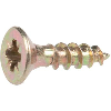 Vis  tête fraisée PZ - Vendu par: 500 | Filetage: Total | Emut: PZ2 | L/LF (mm): 20 | D (mm): 3 | DK (mm): 6