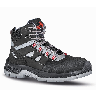 U-Power - Chaussure de sécurité haute sans métal CROSS - Environnements humides - S3 SRC-Lire la description