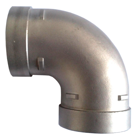 Coude 90° Quikcoup style 66 galva  Ø 5/4"*-Lire la description