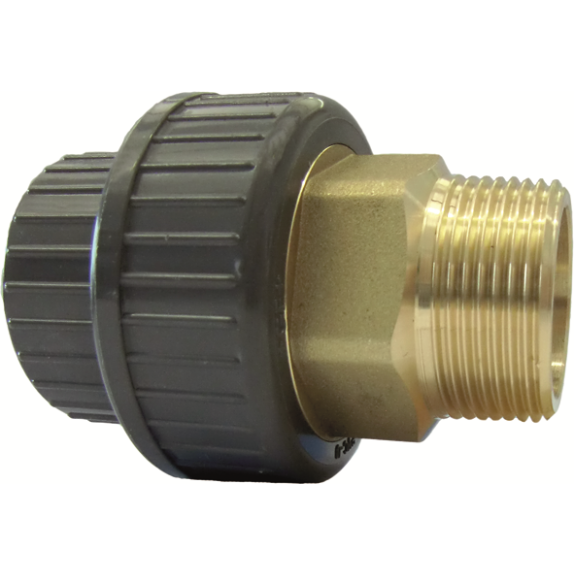 Union AG PVC-U/EPDM PN16 d20-1/2"-Lire la description