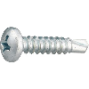 Vis autoperceuse tête ronde  - Vendu par: 500 | D (mm): 3.5 | DK (mm): 7 | L (mm): 9.5 | k (mm): 2.6