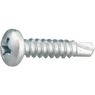 Vis autoperceuse tête ronde  - Vendu par: 250 | D (mm): 4.8 | L (mm): 38 | DK (mm): 9.5 | k (mm): 3.7-Lire la description