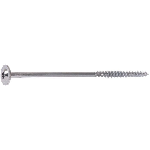 Vis à is charpente tête disque TX  - Nombre de pièce: 100 | Diamètre D (mm): 6 | Longueur L (mm): 160 | Type d'emut: T31 | Diamètre DK (mm): 19 | Longueur LF (mm): 65-Lire la description