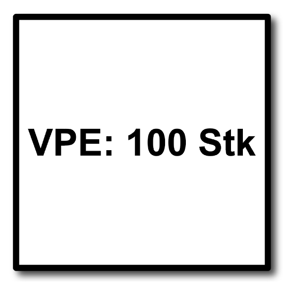 Vis à is charpente tête disque TX  - Nombre de pièce: 100 | Diamètre D (mm): 6 | Longueur L (mm): 160 | Type d'emut: T31 | Diamètre DK (mm): 19 | Longueur LF (mm): 65-Lire la description