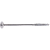 Vis à is charpente tête disque TX  - Nombre de pièce: 100 | Diamètre D (mm): 6 | Longueur L (mm): 140 | Longueur LF (mm): 68 | Type d'emut: T31 | Diamètre DK (mm): 19