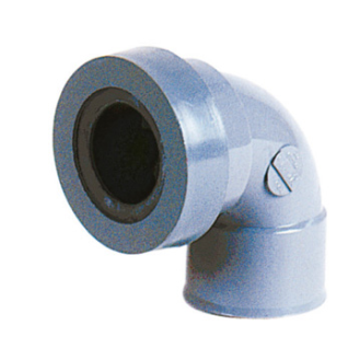 Coude FF 87° PVC décharge Ø 315-Lire la description