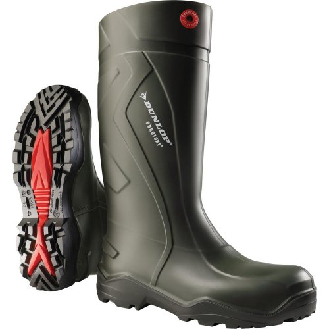 Stiefel Dunlop Purofort+,S5CI SRC, Gr.41, grün-Beschreibung lesen