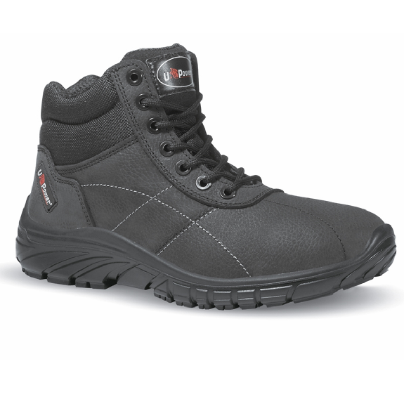 U-Power - Chaussure de sécurité haute sans métal hydrofuge STING GRIP - Environnements humides - O2 FO SRC-Lire la description