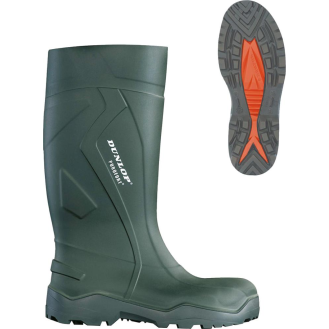 Stiefel Dunlop Purofort+,S5CI SRC, Gr.46, grün-Beschreibung lesen