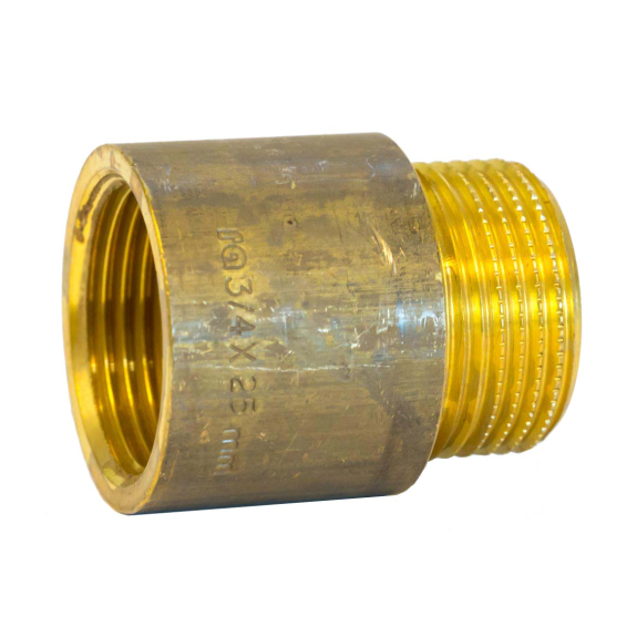 Allonge MF laiton  Ø 1" x 25 mm*-Lire la description