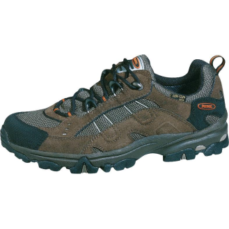 Freizeitschuh Magic Men GTX, Gr.44,5/10, bn/orange-Beschreibung lesen