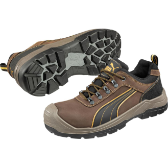 Halbschuh 640730, S3, HRO,Gr.40, bn-Beschreibung lesen