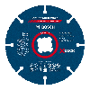 Bosch EXPERT X-LOCK Carbure MultiWheel10erDisplay 10x125x22.23mm (2 608 901 195)