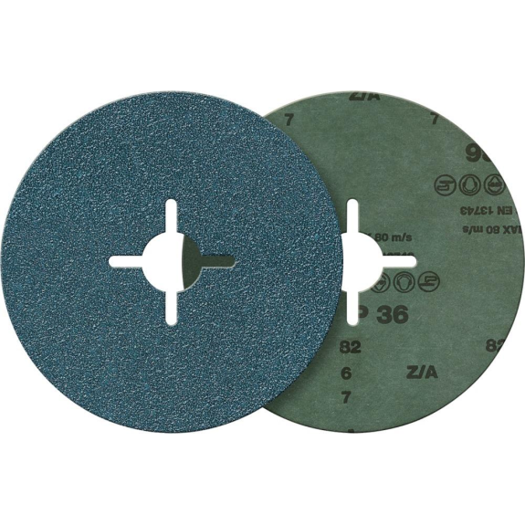 Fibechleifscheibe zir.kor.115mm k 60-Leggi tutto