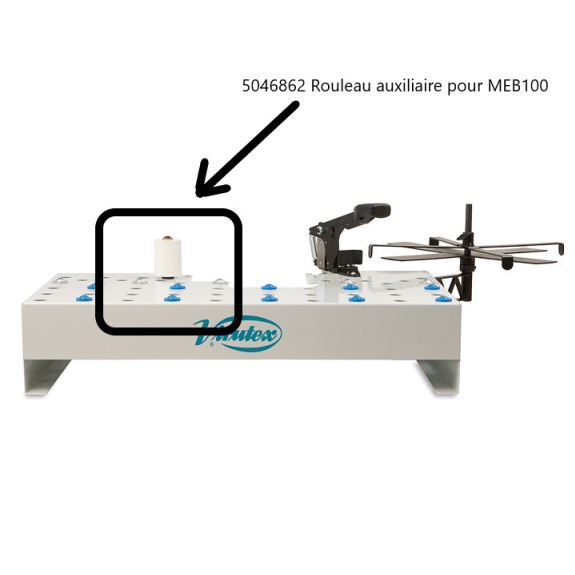 Rouleau auxiliaire pour table MEB100-Lire la description