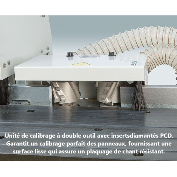 Plaqueuse de chant EB140 PLC? Pre-Milling-Lire la description