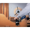 Plaqueuse de chants manuelle pour PVC, polyester, mélamine et bois