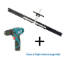 Perceuse visseuse à batterie ATB40 + Guide de perçage PMT111R