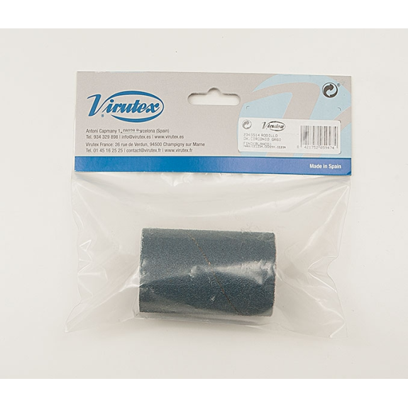 Rouleau abrasif grain 60 oxyde zirconium pour rabot ponceuse Virutex CE123N, CE223X, CE23N Rouleau abrasif grain 60 oxyde zirconium pour rabot ponceuse Virutex CE123N, CE223X, CE23N-Lire la description