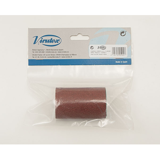 Rouleau abrasif grain 50 pour rabot ponceuse Virutex CE123N, CE223X, CE23N-Lire la description