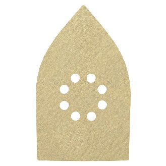 Patin auto-agrippant anti-encrassement 175 x 105 mm  - Vendu par: 8 | Grain: 40 x 2 / 80 x 2 / 120 x 2 / 180 x 2-Lire la description