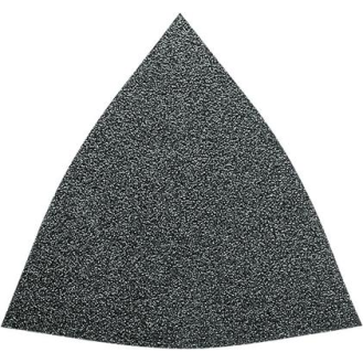 Dreieck-Schleifblatt ungelocht, 80mm K40  VE à 50 Stück-Beschreibung lesen