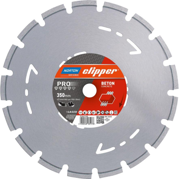 Clipper Diamant-Trennsch.Pro Beton Soft 400x25,4-Leer más