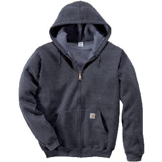 Sweat à capuche zippé K122  - Taille: XXL-Lire la description