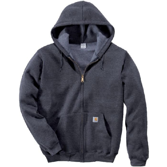 Sweat à capuche zippé K122  - Taille: M-Lire la description