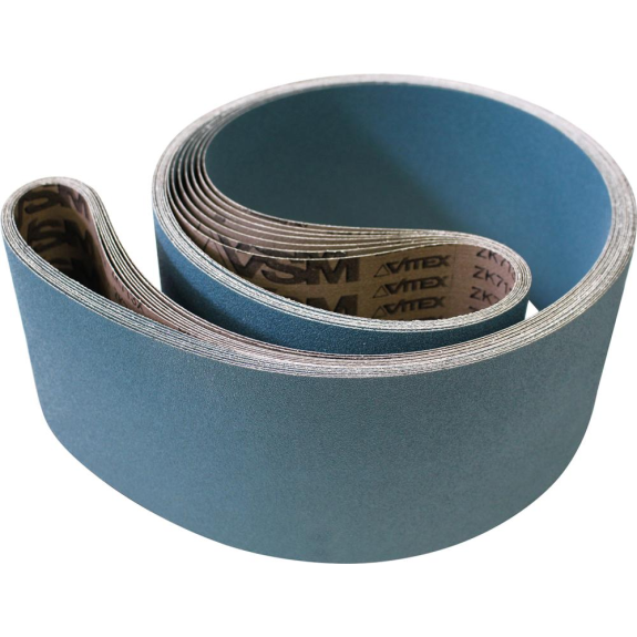 Nastro abrasivo zirconio 50x1000mm K100-Leggi tutto