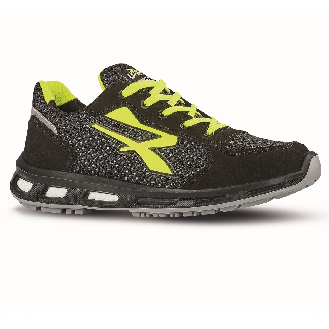 U-Power - Chaussure de travail basse ultra légère et confortable ASHER - Usage général - O1 FO SRC ESD-Lire la description
