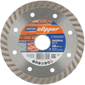 Diamantscheibe Standard Univl Turbo Ø125-Beschreibung lesen