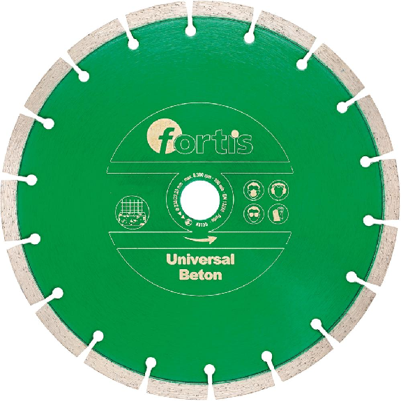 Diamant-Trennscheibe Univl Beton Ø 125 mm gesintert 10 mm Bohrung 22,2 mm Diamant-Trennscheibe Univl Beton Ø 125 mm gesintert 10 mm Bohrung 22,2 mm-Beschreibung lesen