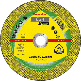 Trennscheibe C24 Extra 230x3,0mm ger. Klingspor-Beschreibung lesen