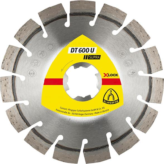 Dia.-Trennscheibe X-LOCK 125x22,2x2,4mm DT600U Dia.-Trennscheibe X-LOCK 125x22,2x2,4mm DT600U-Beschreibung lesen